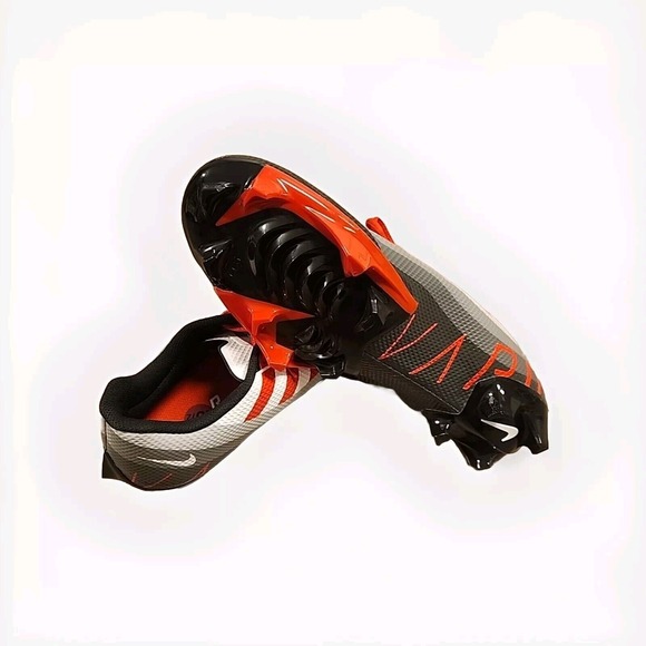 New Size 13.5 Nike Vapor Edge Speed 360 Black Univeristy Red Football CV6349-010 - Picture 4 of 6